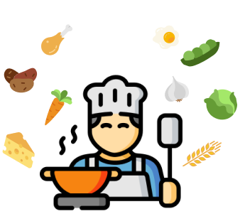 Kalorilaskuri, jossa esitelty AI-kokki-ominaisuus – Tekoäly auttaa luomaan reseptejä ja mukauttamaan ateriat.